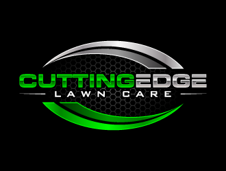 Cutting Edge Lawn Care logo design by pencilhand