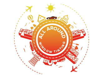 All Around Window Tinting  logo design by czars