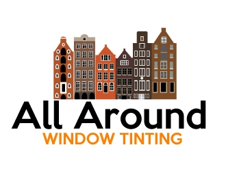 All Around Window Tinting  logo design by AamirKhan