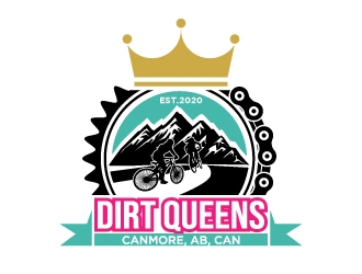 Dirt Queens logo design by iamjason