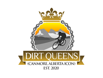 Dirt Queens logo design by kunejo