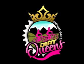Dirt Queens logo design by veron