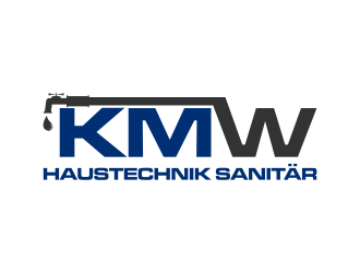 KMW Haustechnik Sanitär logo design by Purwoko21