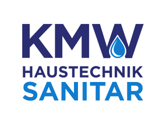 KMW Haustechnik Sanitär logo design by cintoko