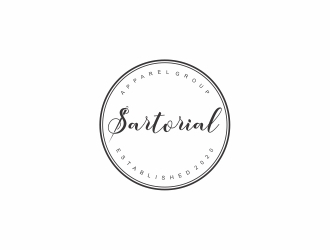 Sartorial Apparel Group logo design by Alfatih05