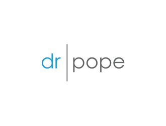 Dr. Pope logo design by alby