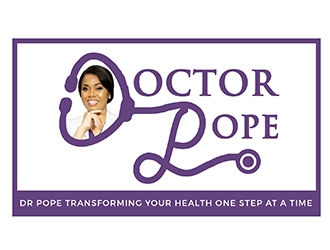 Dr. Pope logo design by PrimalGraphics