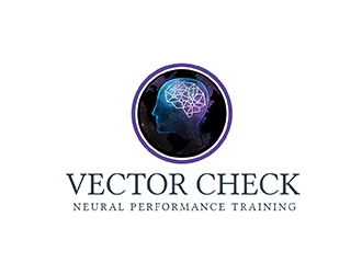 Vector Check (subtitle: Neural Performance Training) logo design by PrimalGraphics