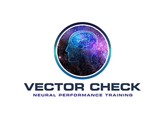 Vector Check (subtitle: Neural Performance Training) logo design by PrimalGraphics