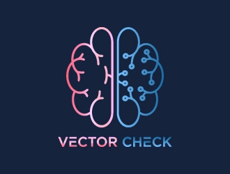 Vector Check (subtitle: Neural Performance Training) logo design by treemouse