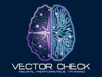Vector Check (subtitle: Neural Performance Training) logo design by MUSANG
