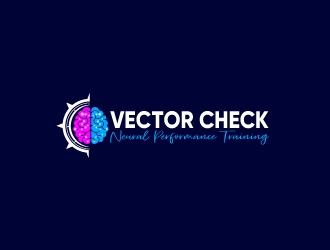 Vector Check (subtitle: Neural Performance Training) logo design by usashi
