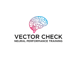 Vector Check (subtitle: Neural Performance Training) logo design by apikapal