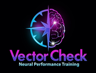 Vector Check (subtitle: Neural Performance Training) logo design by DreamLogoDesign