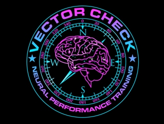 Vector Check (subtitle: Neural Performance Training) logo design by DreamLogoDesign