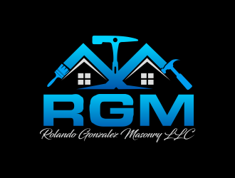 Rolando Gonzalez Masonry LLC  logo design by Greenlight
