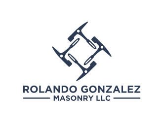 Rolando Gonzalez Masonry LLC  logo design by hopee