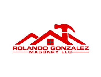 Rolando Gonzalez Masonry LLC  logo design by AamirKhan
