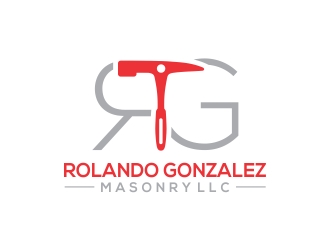 Rolando Gonzalez Masonry LLC  logo design by rokenrol