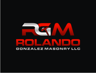 Rolando Gonzalez Masonry LLC  logo design by mbamboex