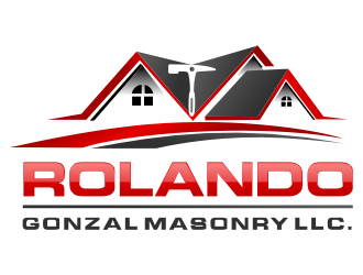 Rolando Gonzalez Masonry LLC  logo design by aldesign