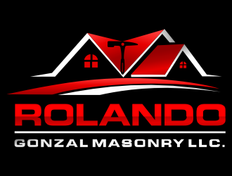 Rolando Gonzalez Masonry LLC  logo design by aldesign