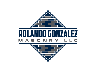 Rolando Gonzalez Masonry LLC  logo design by PRN123