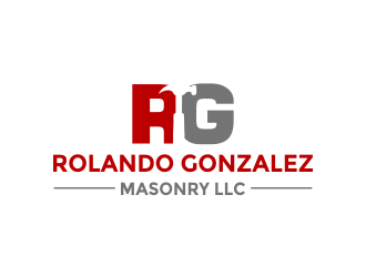 Rolando Gonzalez Masonry LLC  logo design by Girly