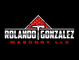 Rolando Gonzalez Masonry LLC  logo design by PRN123