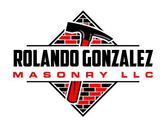 Rolando Gonzalez Masonry LLC  logo design by PRN123