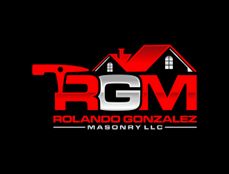 Rolando Gonzalez Masonry LLC  logo design by RIANW