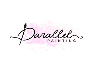 Parallel Painting logo design by MUSANG