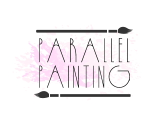 Parallel Painting logo design by MUSANG