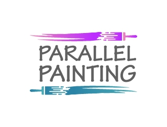 Parallel Painting logo design by aryamaity