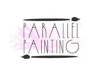 Parallel Painting logo design by MUSANG