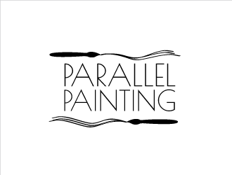 Parallel Painting logo design by CuteCreative
