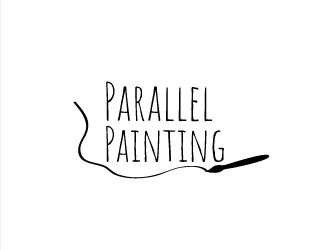 Parallel Painting logo design by CuteCreative