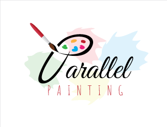 Parallel Painting logo design by CuteCreative