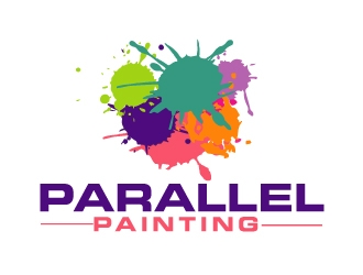 Parallel Painting logo design by AamirKhan