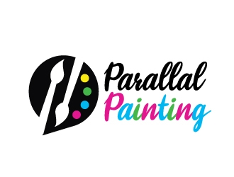 Parallel Painting logo design by Foxcody