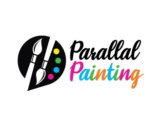 Parallel Painting logo design by Foxcody