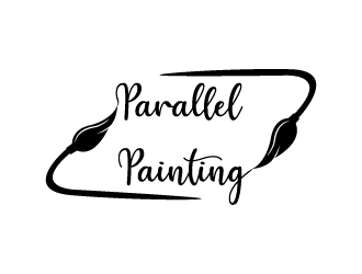 Parallel Painting logo design by twomindz
