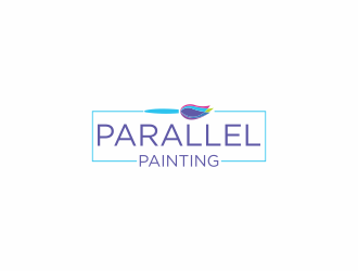 Parallel Painting logo design by luckyprasetyo