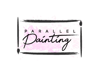 Parallel Painting logo design by MUSANG