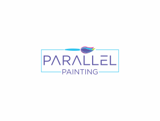 Parallel Painting logo design by luckyprasetyo