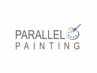 Parallel Painting logo design by luckyprasetyo