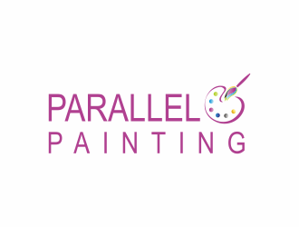 Parallel Painting logo design by luckyprasetyo