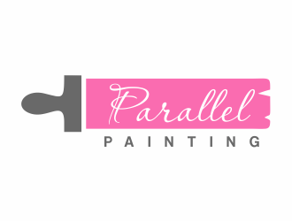 Parallel Painting logo design by up2date