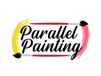 Parallel Painting logo design by kakikukeju