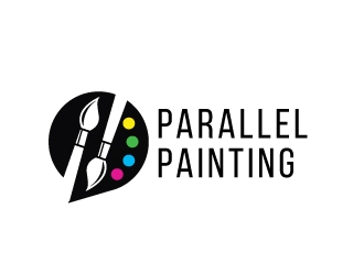 Parallel Painting logo design by Foxcody